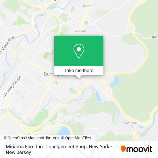 Miriam's Furniture Consignment Shop map