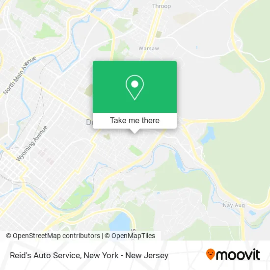 Reid's Auto Service map