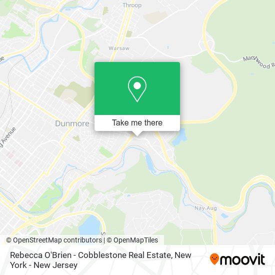 Rebecca O'Brien - Cobblestone Real Estate map