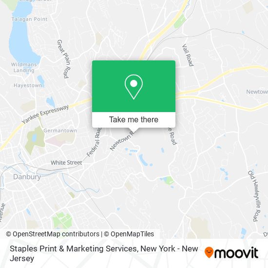 Staples Print & Marketing Services map