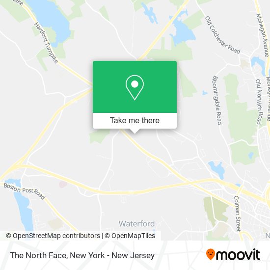 Mapa de The North Face