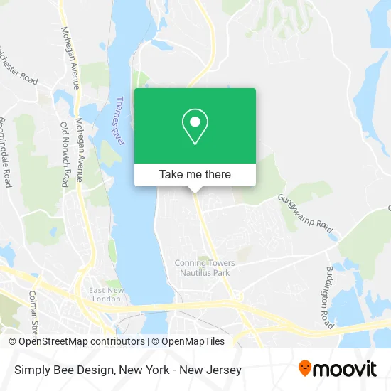 Simply Bee Design map