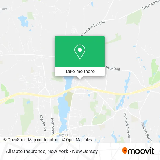 Allstate Insurance map