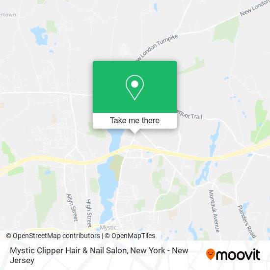 Mystic Clipper Hair & Nail Salon map