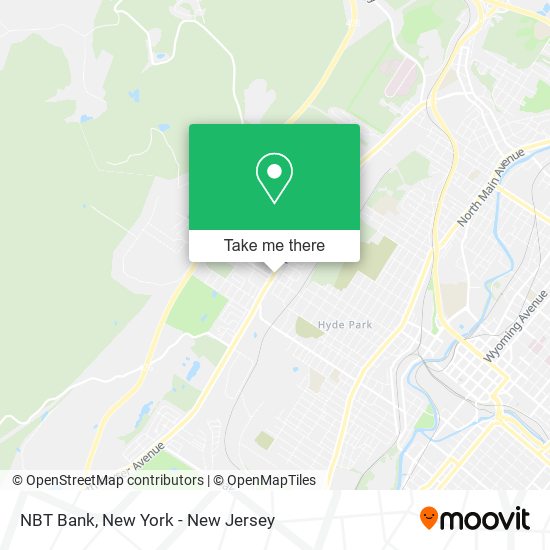 NBT Bank map