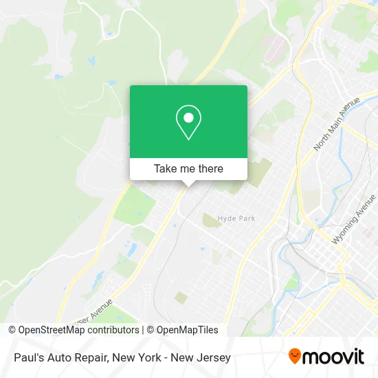 Paul's Auto Repair map