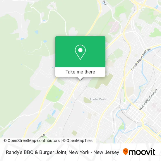 Randy's BBQ & Burger Joint map