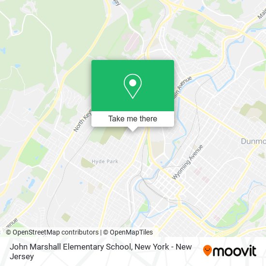 Mapa de John Marshall Elementary School