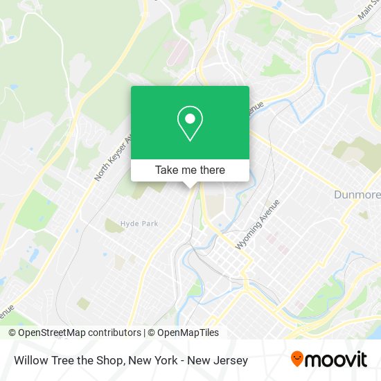 Mapa de Willow Tree the Shop