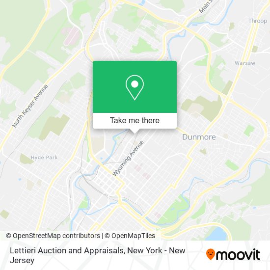 Lettieri Auction and Appraisals map