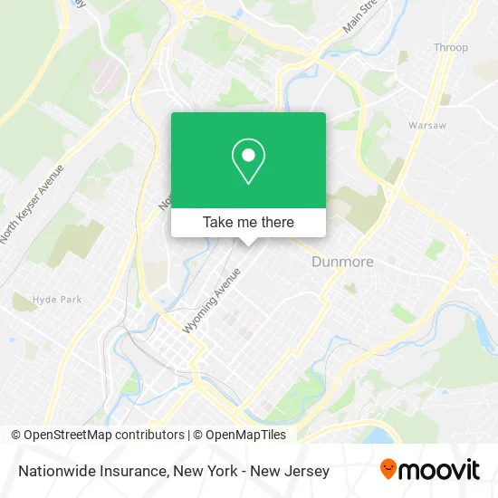 Nationwide Insurance map