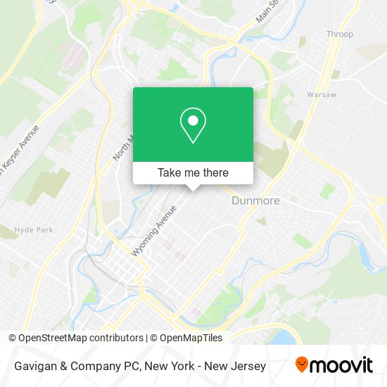 Mapa de Gavigan & Company PC