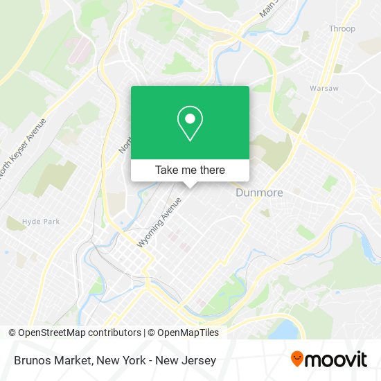 Mapa de Brunos Market