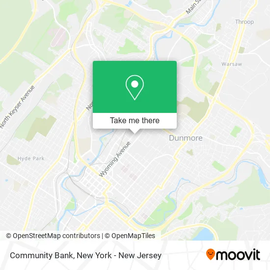 Community Bank map