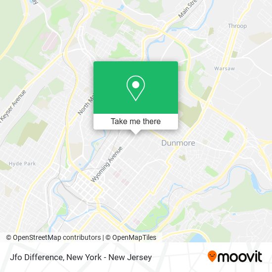 Mapa de Jfo Difference