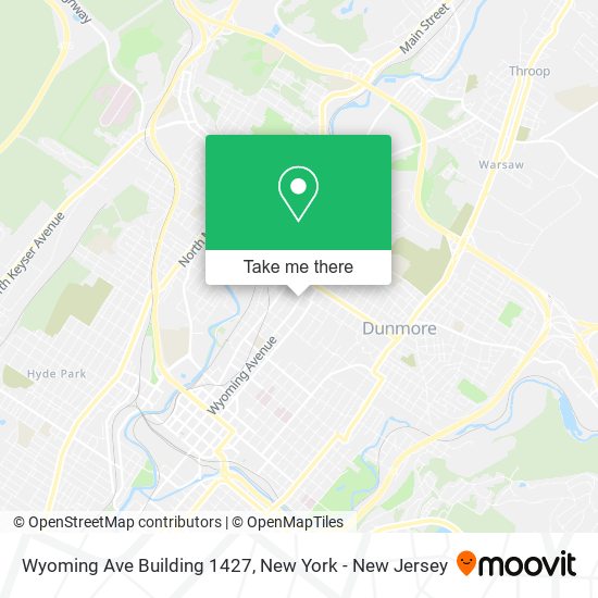 Mapa de Wyoming Ave Building 1427