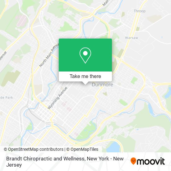 Brandt Chiropractic and Wellness map