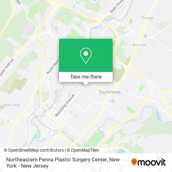 Mapa de Northeastern Penna Plastic Surgery Center