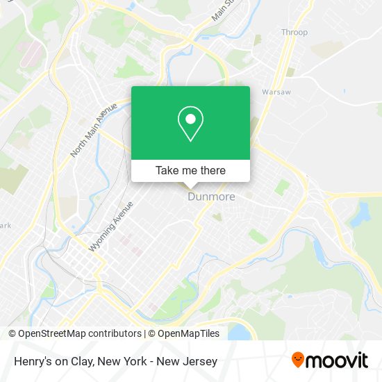 Mapa de Henry's on Clay
