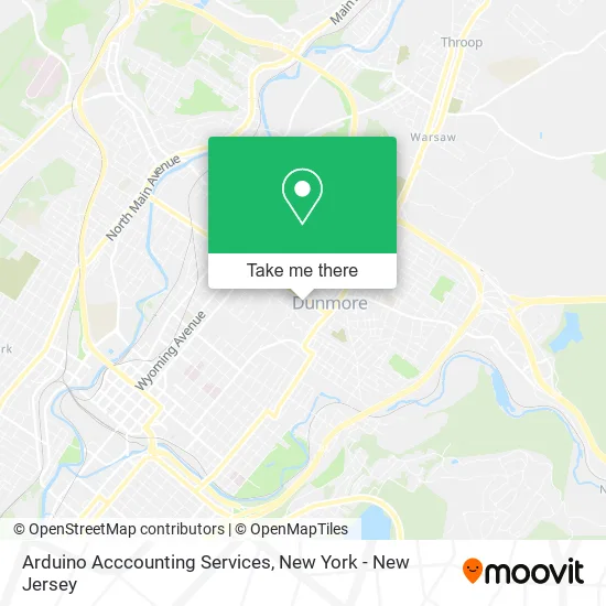 Arduino Acccounting Services map