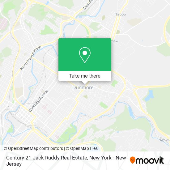 Mapa de Century 21 Jack Ruddy Real Estate