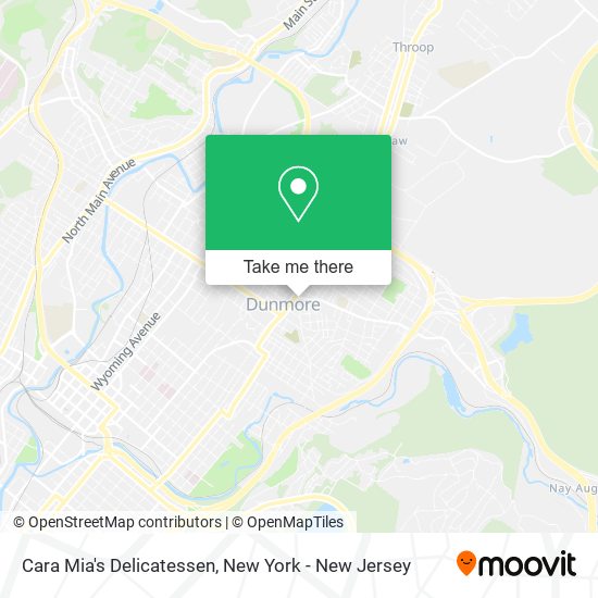 Mapa de Cara Mia's Delicatessen