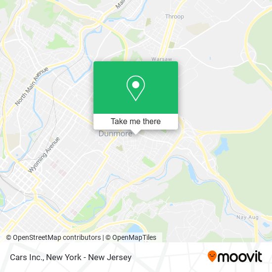Mapa de Cars Inc.