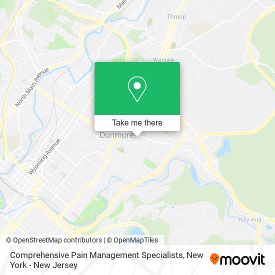 Mapa de Comprehensive Pain Management Specialists
