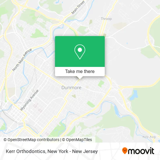 Kerr Orthodontics map