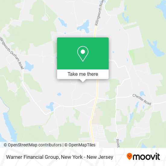 Warner Financial Group map