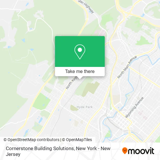 Cornerstone Building Solutions map