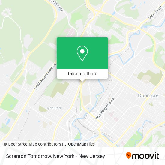 Mapa de Scranton Tomorrow