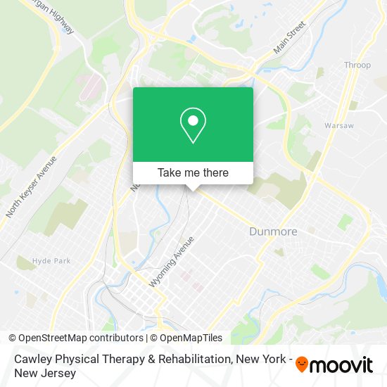 Cawley Physical Therapy & Rehabilitation map