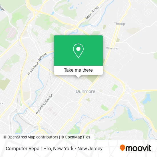 Computer Repair Pro map