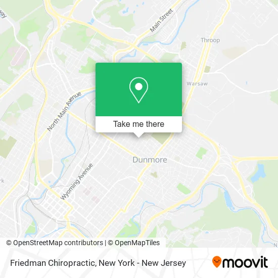 Friedman Chiropractic map