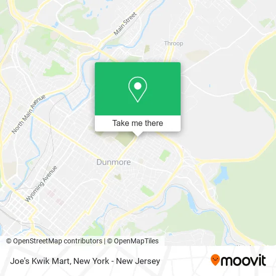 Joe's Kwik Mart map
