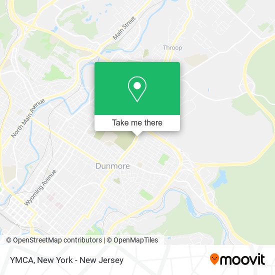 YMCA map