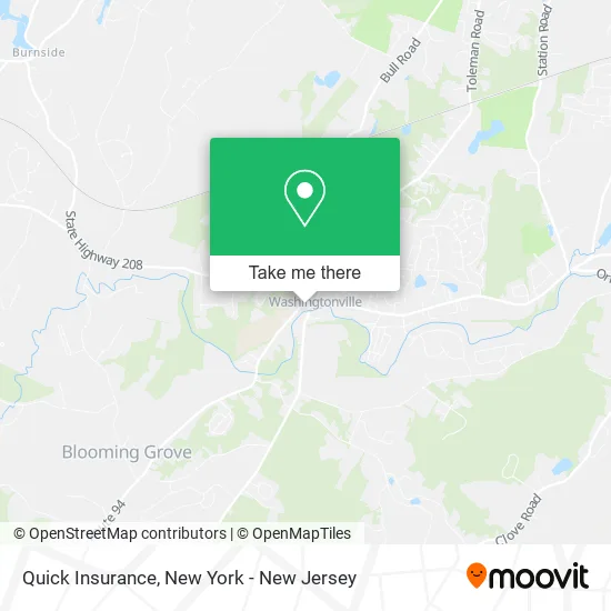 Quick Insurance map