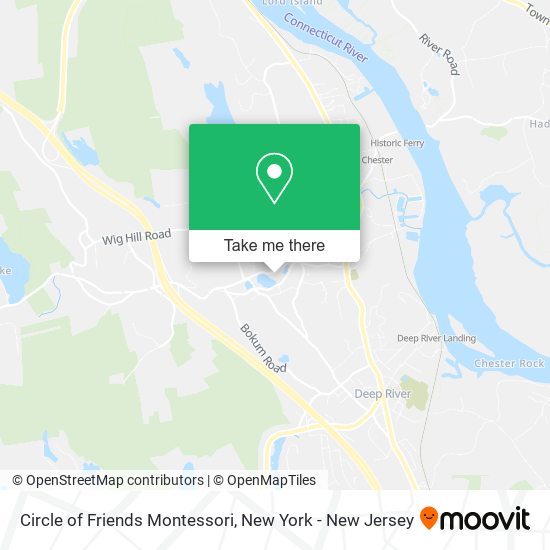 Mapa de Circle of Friends Montessori