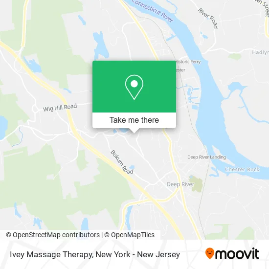 Ivey Massage Therapy map