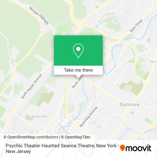 Psychic Theater Haunted Seance Theatre map