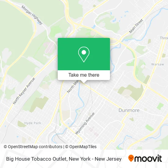 Big House Tobacco Outlet map