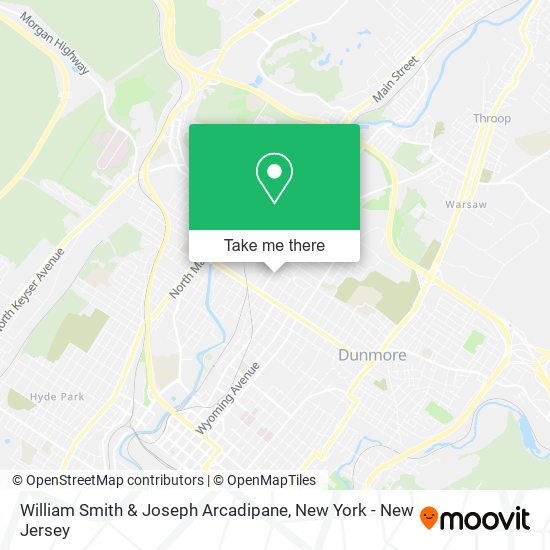 William Smith & Joseph Arcadipane map