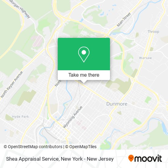 Mapa de Shea Appraisal Service