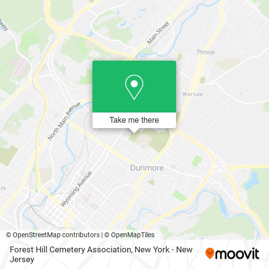 Mapa de Forest Hill Cemetery Association