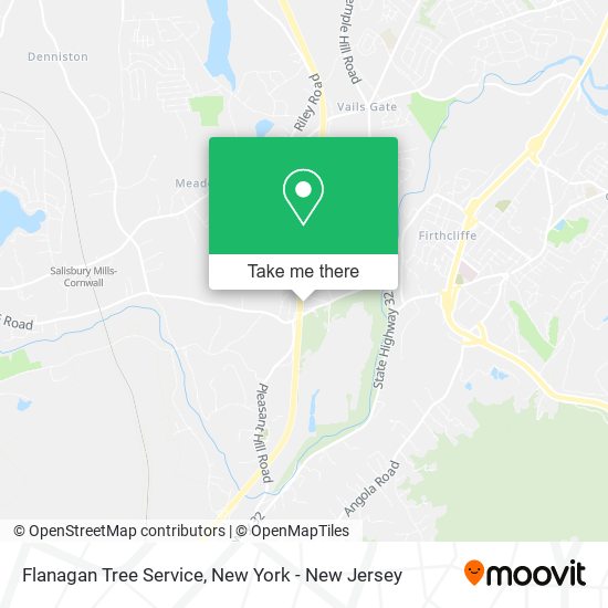 Flanagan Tree Service map