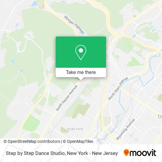 Step by Step Dance Studio map