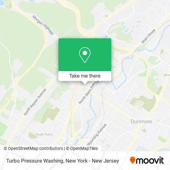 Turbo Pressure Washing map