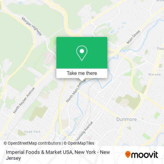 Mapa de Imperial Foods & Market USA