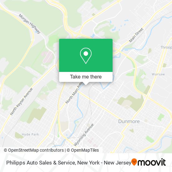 Philipps Auto Sales & Service map